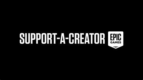 epic games support a creator